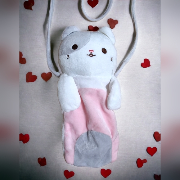 Sushi Cat Cellphone Pouch Crossbody Bag - Picture 2 of 7